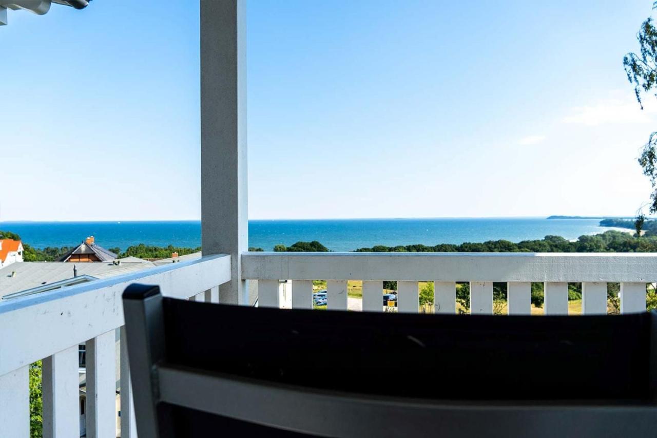 Mit Meerblick Und Balkon, Gratis Nutzung Vom Ahoi Erlebnisbad Und Sauna In Sellin - Meeresblick Fewo 29 괴렌 외부 사진